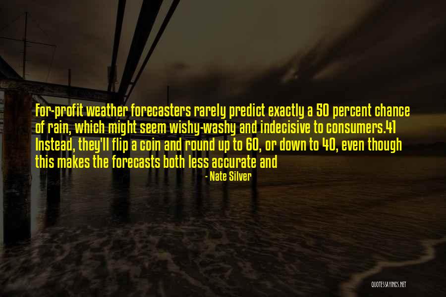 I'm So Indecisive Quotes By Nate Silver