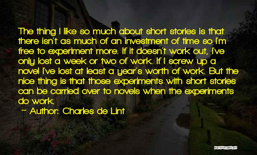 I'm So Much More Quotes By Charles De Lint