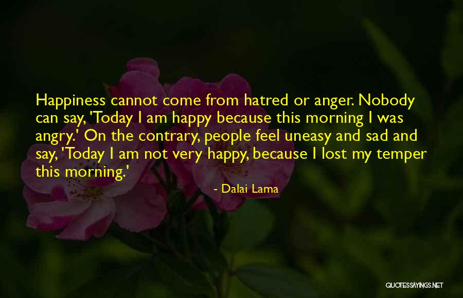 I'm So Sad Today Quotes By Dalai Lama