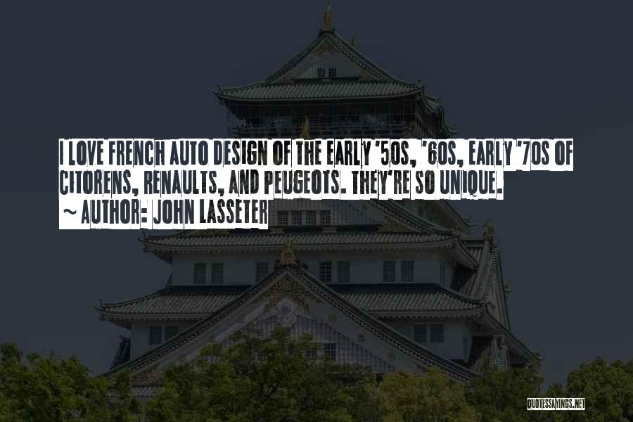 I'm So Unique Quotes By John Lasseter