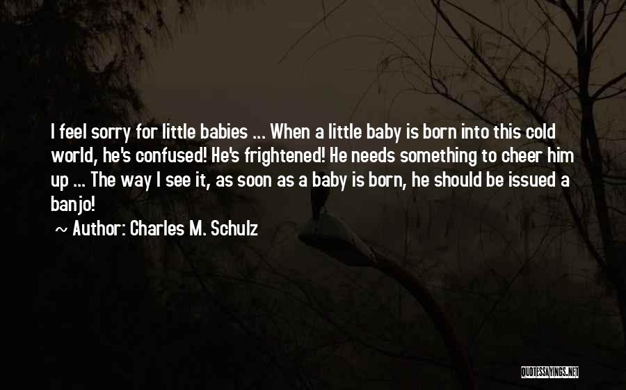 I'm Sorry Baby Quotes By Charles M. Schulz
