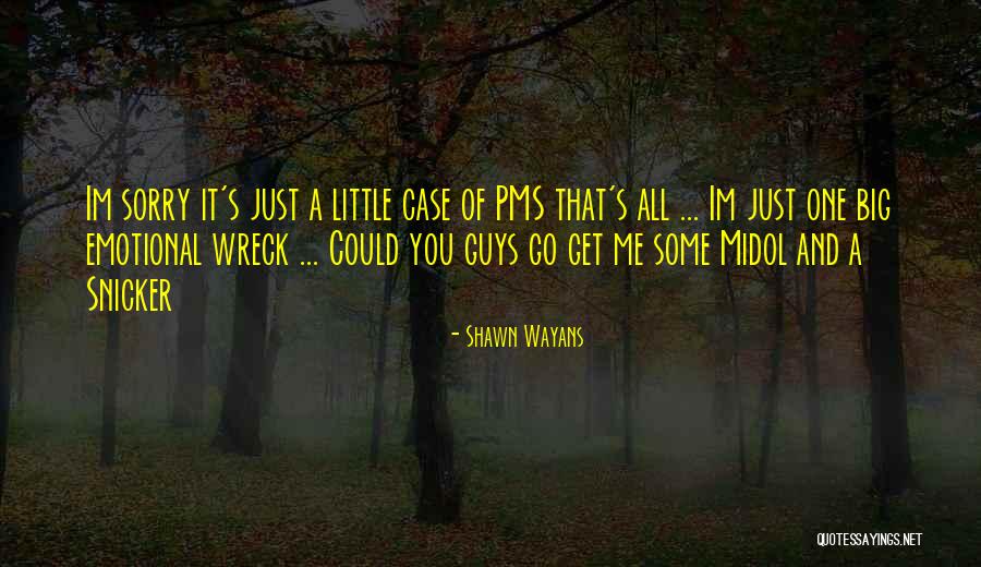 Im Sorry Im Me Quotes By Shawn Wayans Im Sorry Im Me Quotes By Shawn Wayans