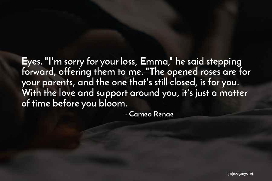 I'm Sorry Love Quotes By Cameo Renae