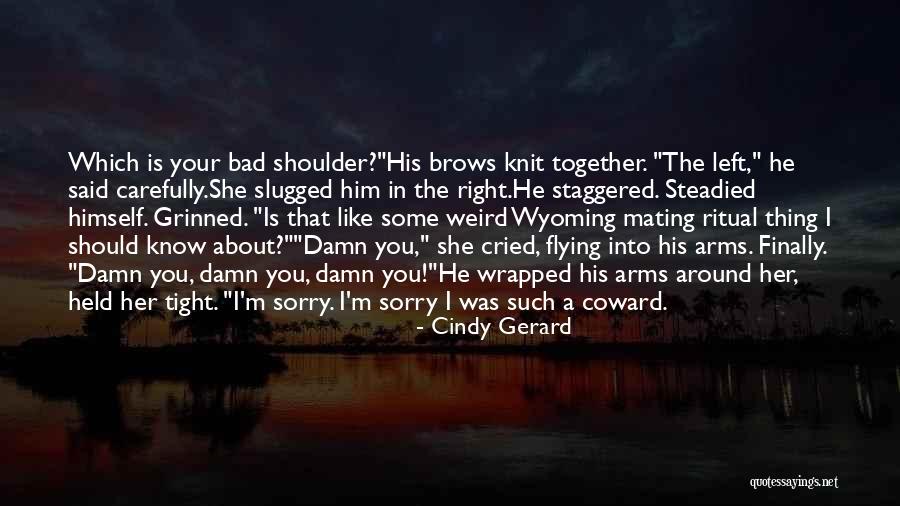 I'm Sorry Love Quotes By Cindy Gerard