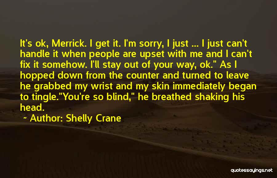 I'm Sorry Ok Quotes By Shelly Crane