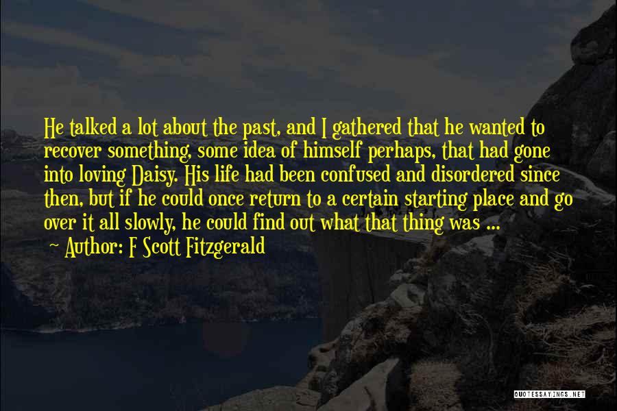 I'm Starting Over Quotes By F Scott Fitzgerald