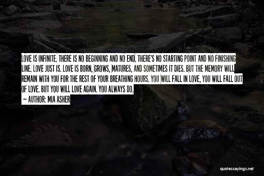 I'm Starting To Fall For You Quotes By Mia Asher