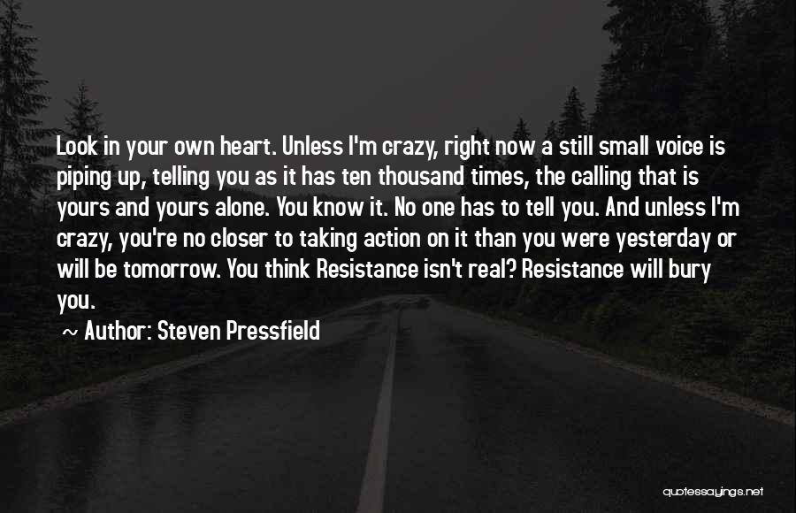 I'm Still Alone Quotes By Steven Pressfield