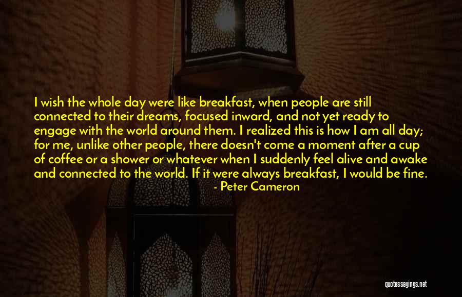 I'm Still Awake Quotes By Peter Cameron I'm Still Awake Quotes By Peter Cameron