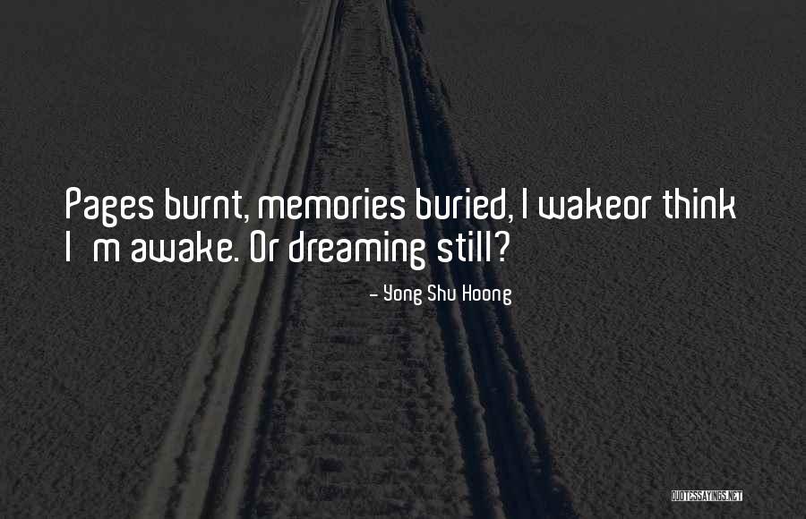 I'm Still Awake Quotes By Yong Shu Hoong