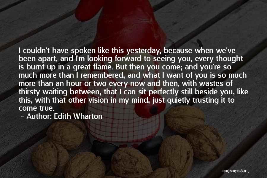 I'm Still Waiting Quotes By Edith Wharton