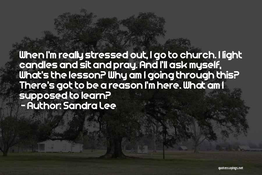 I'm Stressed Quotes By Sandra Lee