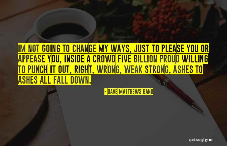 Im Strong Quotes By Dave Matthews Band Im Strong Quotes By Dave Matthews Band