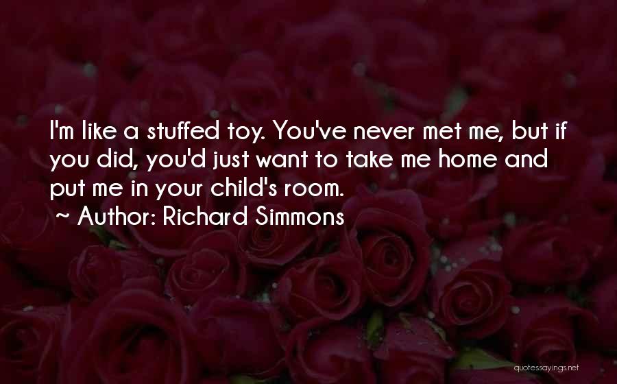I'm Stuffed Quotes By Richard Simmons