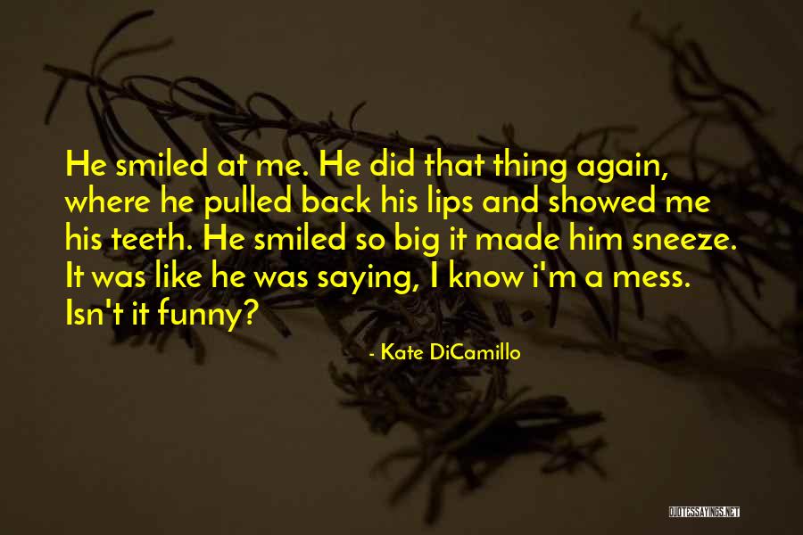 I'm Such A Mess Up Quotes By Kate DiCamillo