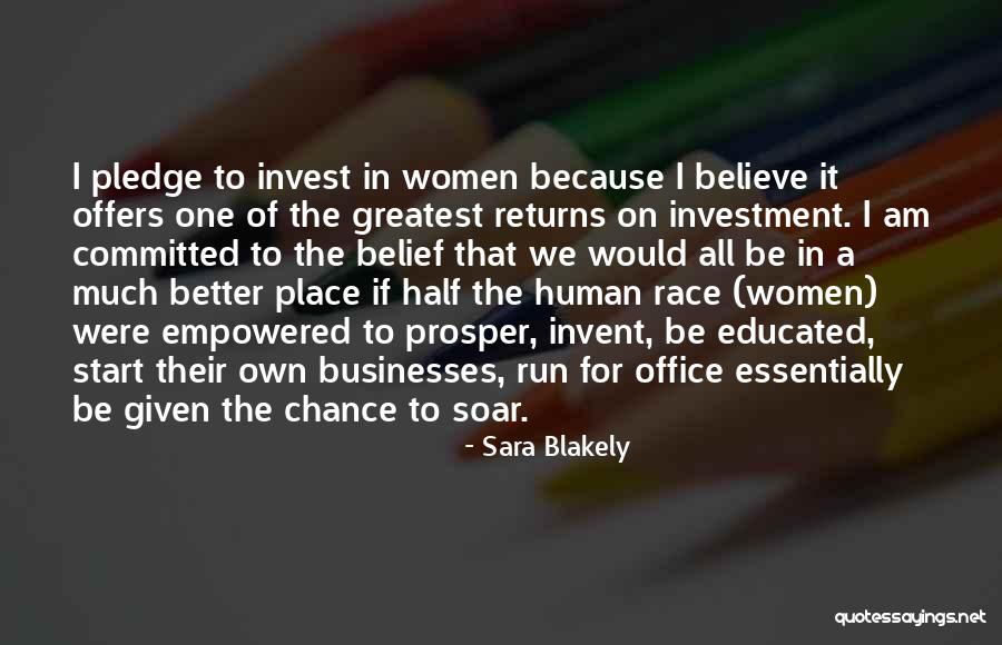 I'm The Better Half Quotes By Sara Blakely I'm The Better Half Quotes By Sara Blakely