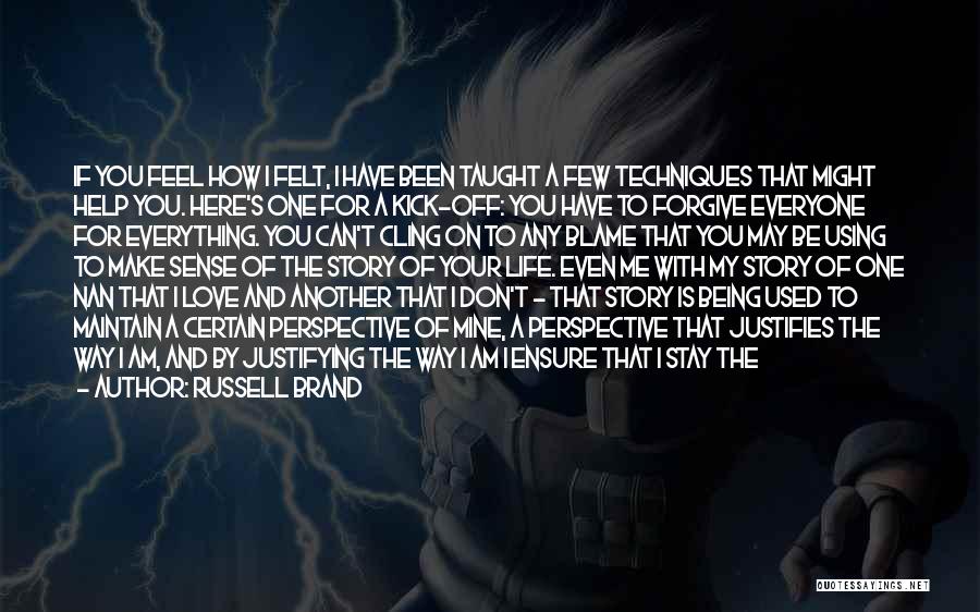 I'm The One To Blame Quotes By Russell Brand