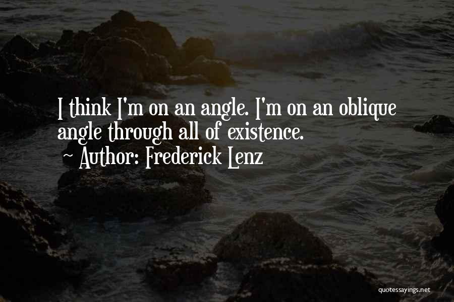 I'm Through Quotes By Frederick Lenz