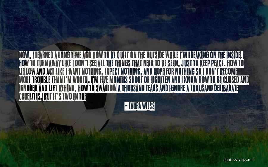 I'm Tired Now Quotes By Laura Wiess I'm Tired Now Quotes By Laura Wiess