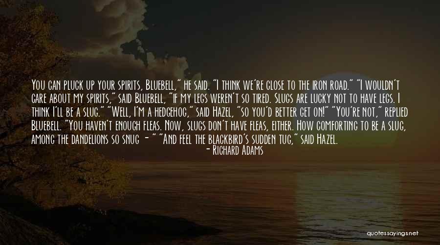 I'm Tired Now Quotes By Richard Adams I'm Tired Now Quotes By Richard Adams
