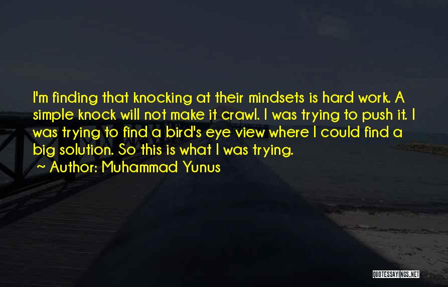 I'm Trying So Hard Quotes By Muhammad Yunus