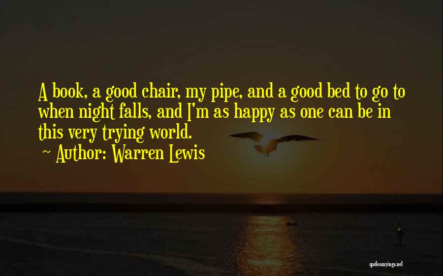 I'm Trying To Be Happy Quotes By Warren Lewis