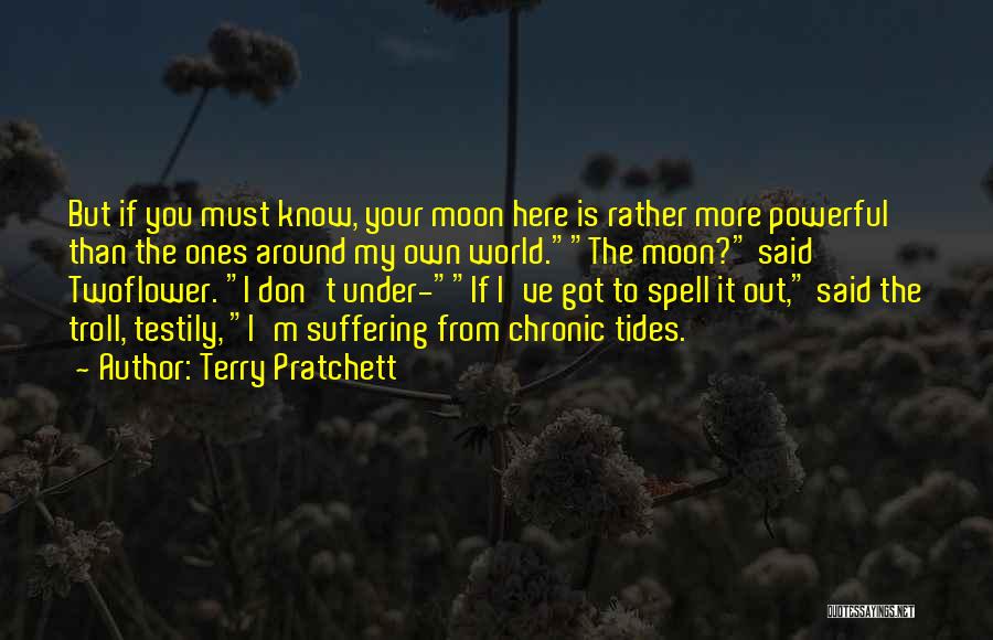 I'm Under Your Spell Quotes By Terry Pratchett