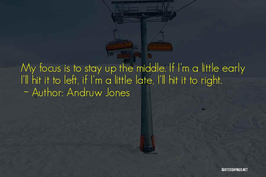 I'm Up Early Quotes By Andruw Jones