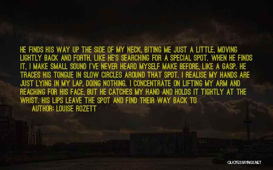 I'm Waiting For Nothing Quotes By Louise Rozett