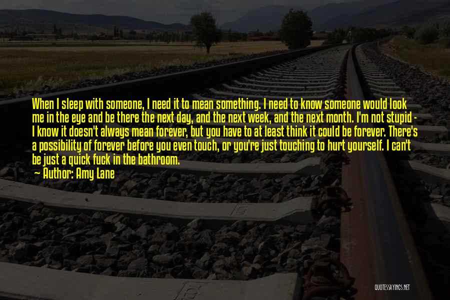 I'm With You Forever Quotes By Amy Lane