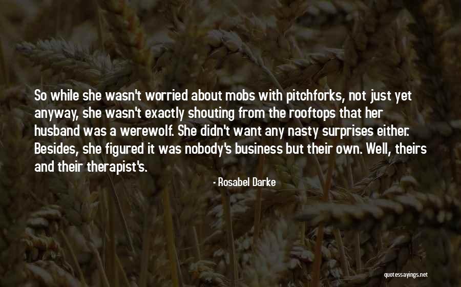 I'm Worried About U Quotes By Rosabel Darke