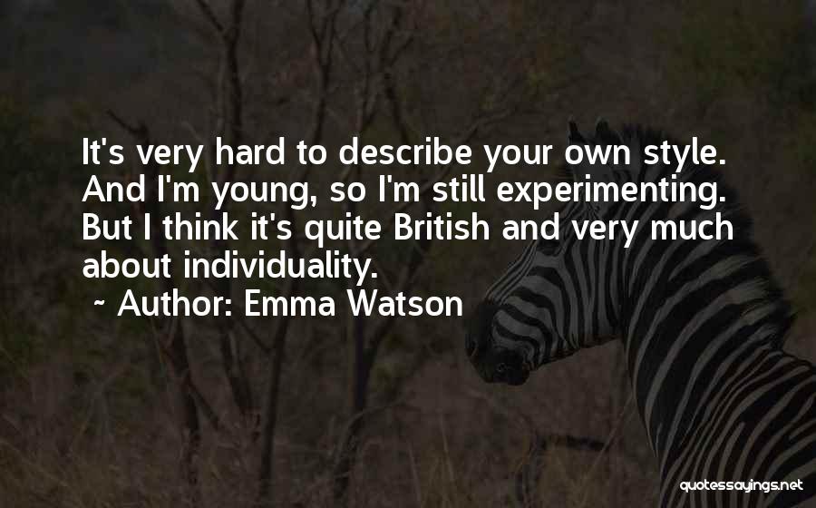 I'm Young But Quotes By Emma Watson