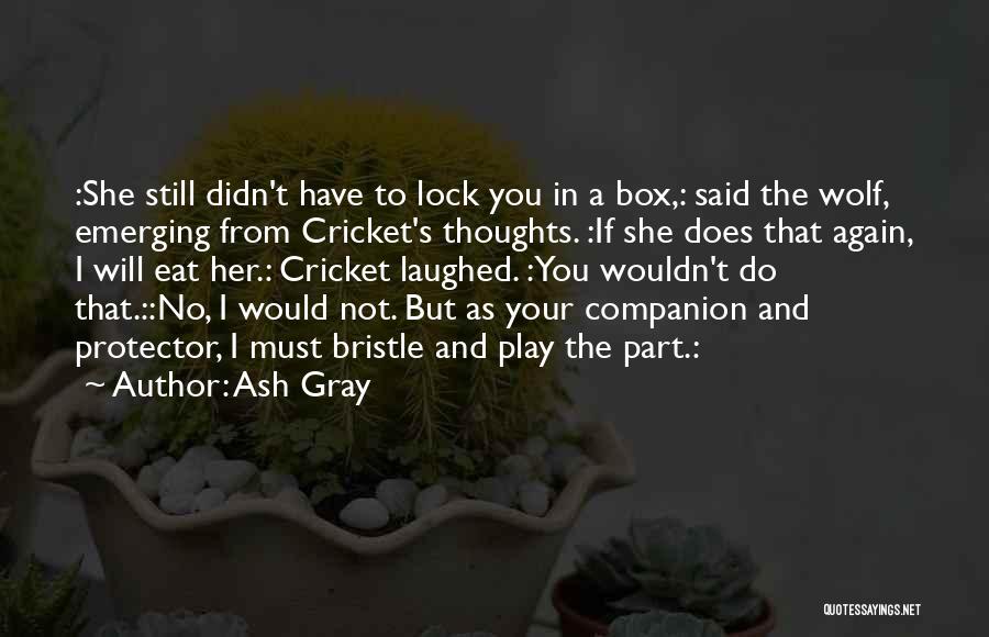 I'm Your Protector Quotes By Ash Gray