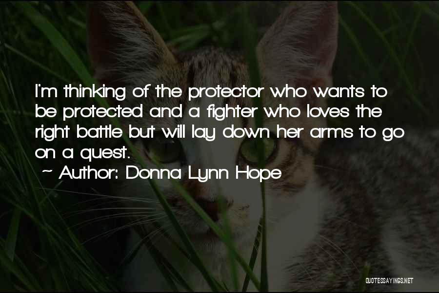 I'm Your Protector Quotes By Donna Lynn Hope