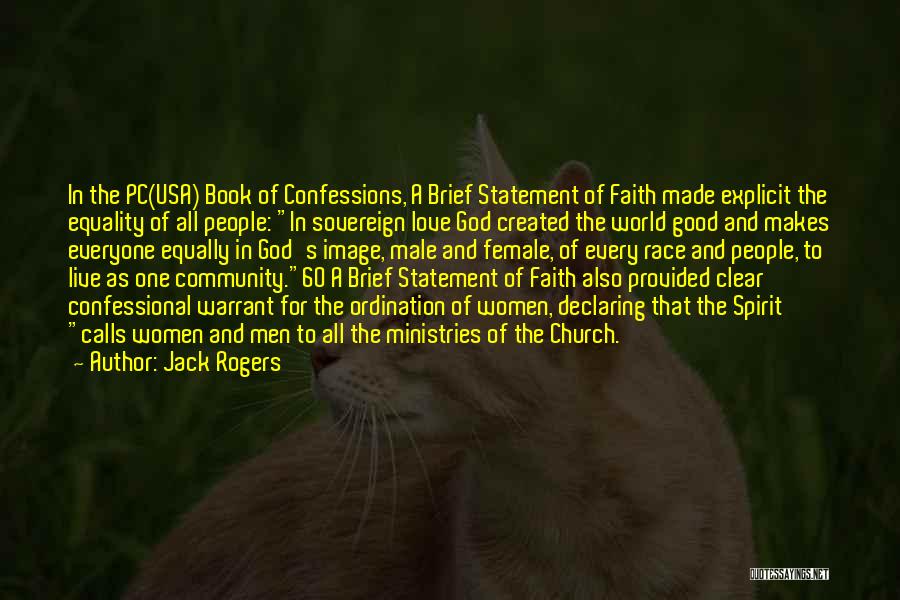 Image Of God Quotes By Jack Rogers