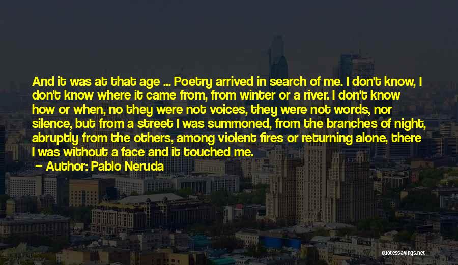 Imagery In Poetry Quotes By Pablo Neruda