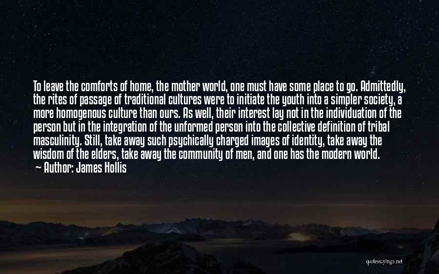 Images With Mother Quotes By James Hollis