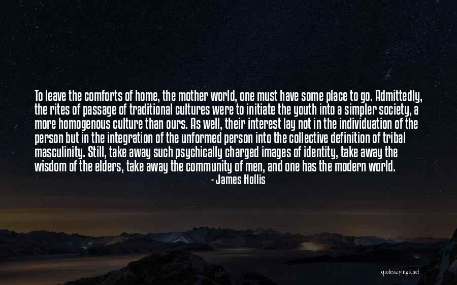 Images With Mother Quotes By James Hollis