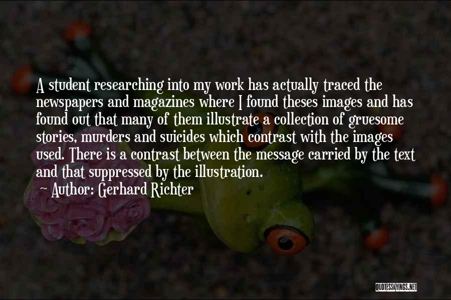 Images With Quotes By Gerhard Richter