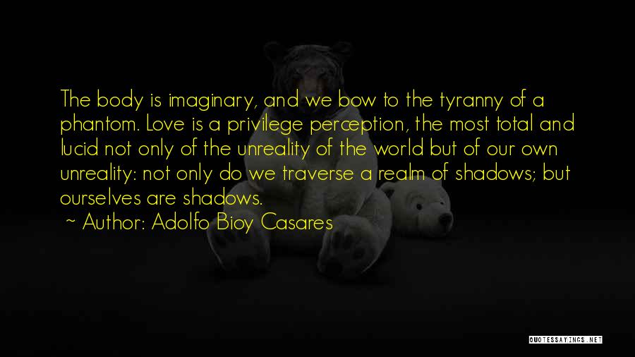 Imaginary Love Quotes By Adolfo Bioy Casares