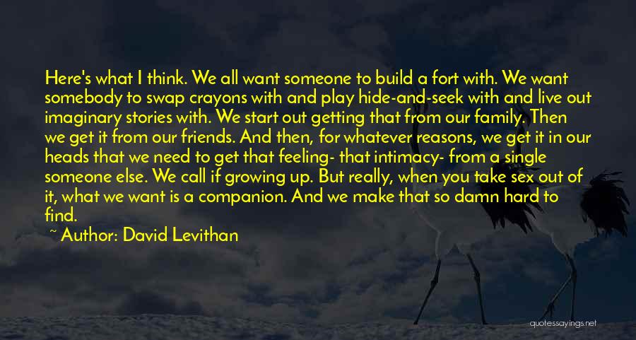 Imaginary Love Quotes By David Levithan