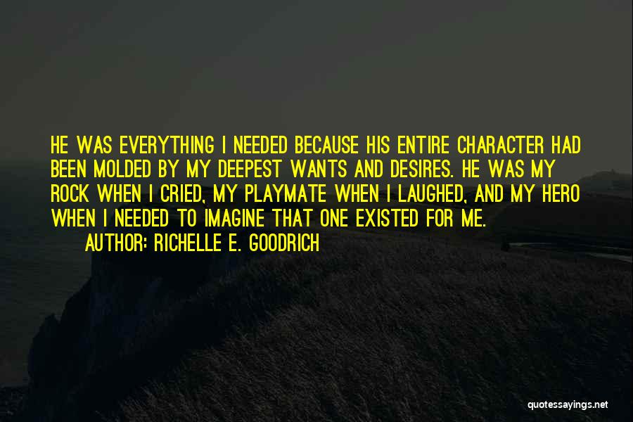 Imaginary Love Quotes By Richelle E. Goodrich