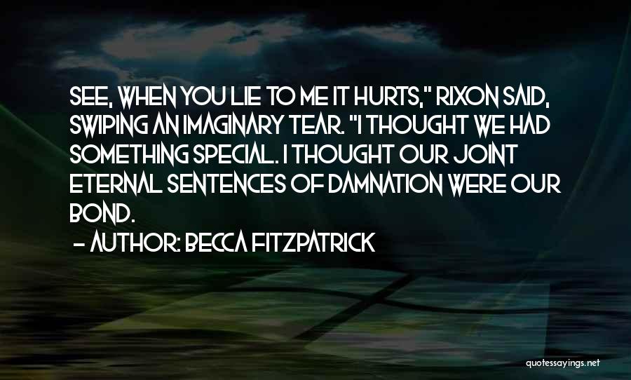 Imaginary Quotes By Becca Fitzpatrick
