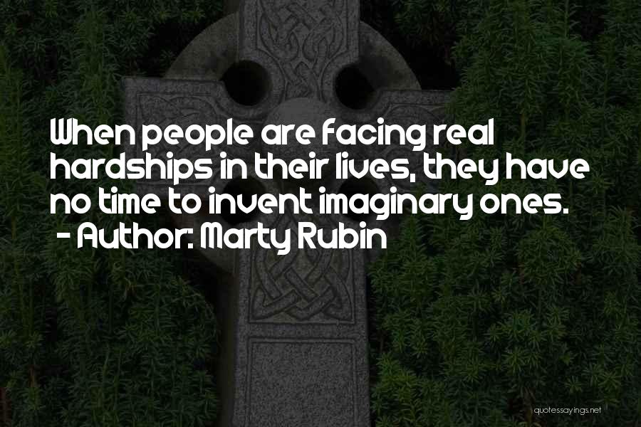 Imaginary Quotes By Marty Rubin