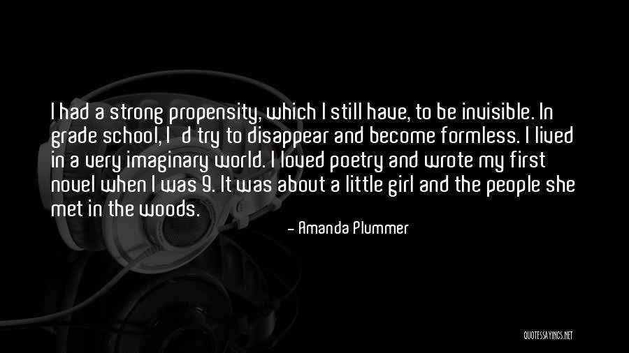 Imaginary World Quotes By Amanda Plummer