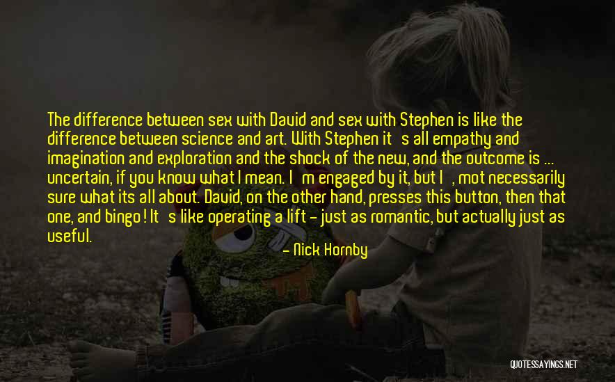Imagination Art Quotes By Nick Hornby Imagination Art Quotes By Nick Hornby