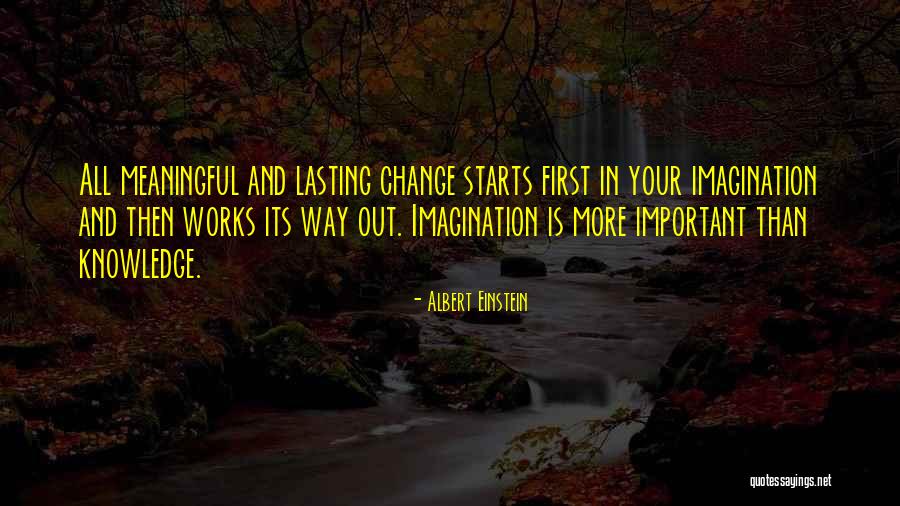 Imagination Is More Important Quotes By Albert Einstein Imagination Is More Important Quotes By Albert Einstein