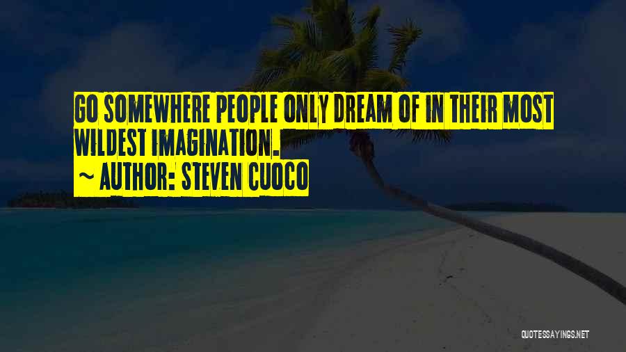 Imagination Quote Quotes By Steven Cuoco