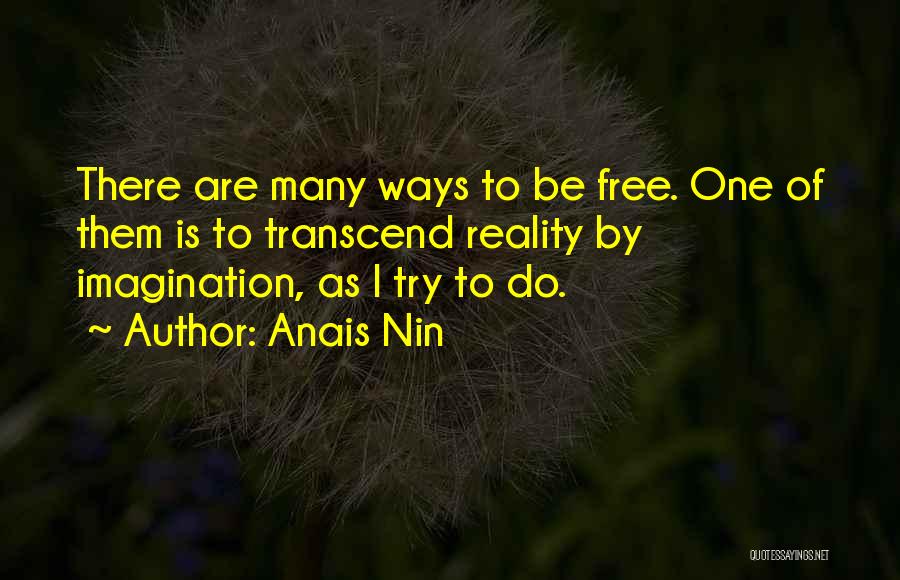 Imagination Vs Reality Quotes By Anais Nin