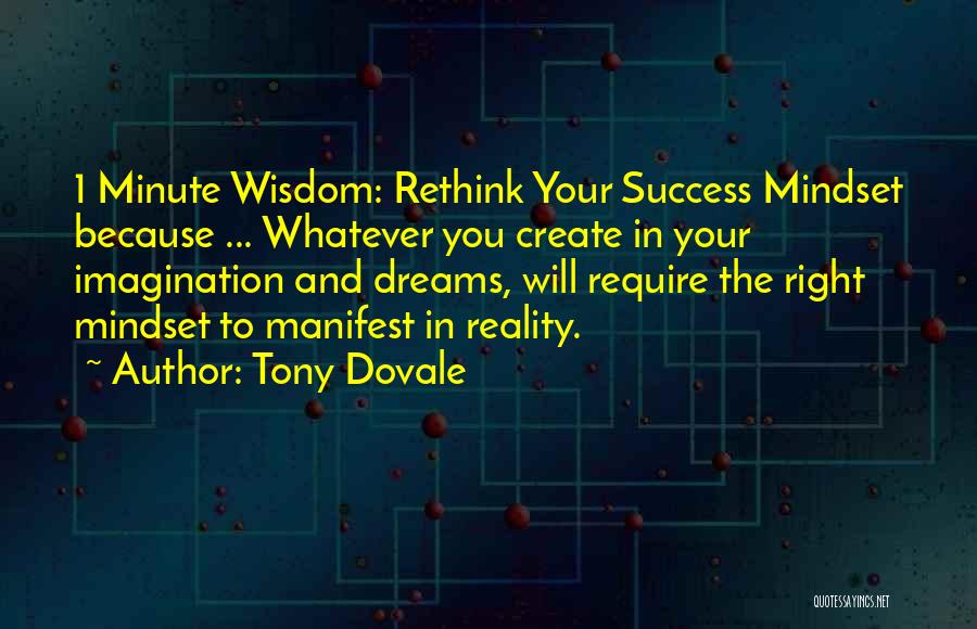 Imagination Vs Reality Quotes By Tony Dovale